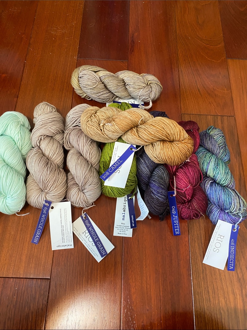 Malabrigo yarn. Rios